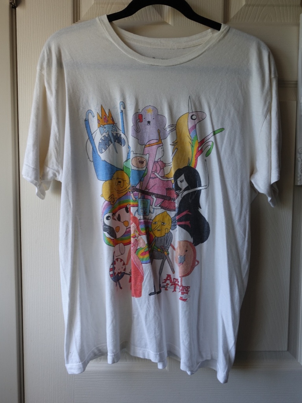 Adventure Time Cartoon Network T-shirt 100% COTTON T shirt Large